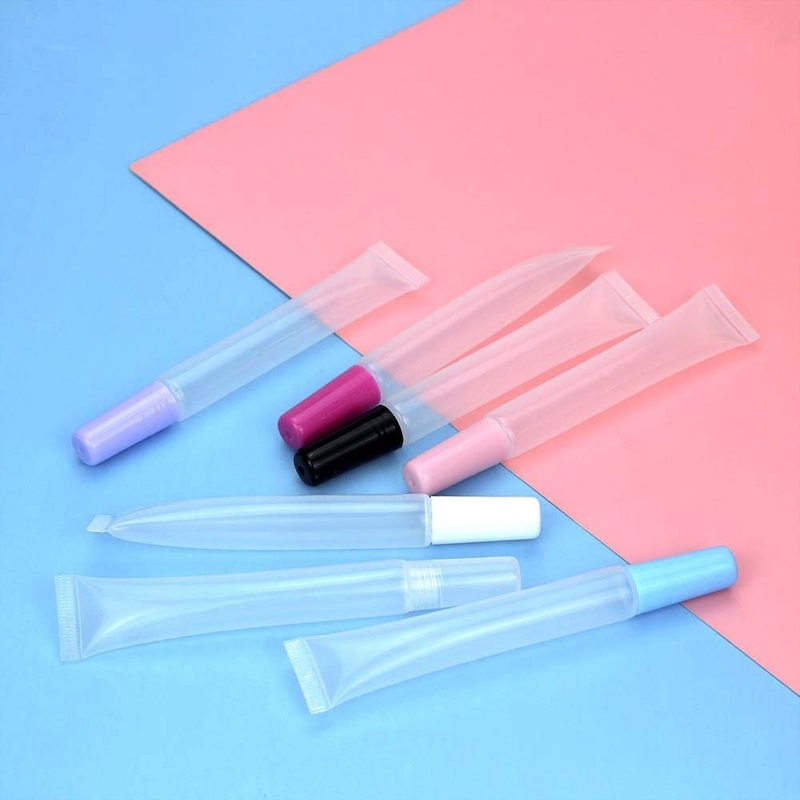15ml Clear Lip Gloss Tubes Transparent Glaze Squeeze