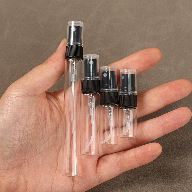 2ML 3ML Perfume Spray Bottle Empty Portable Printable Liquid
