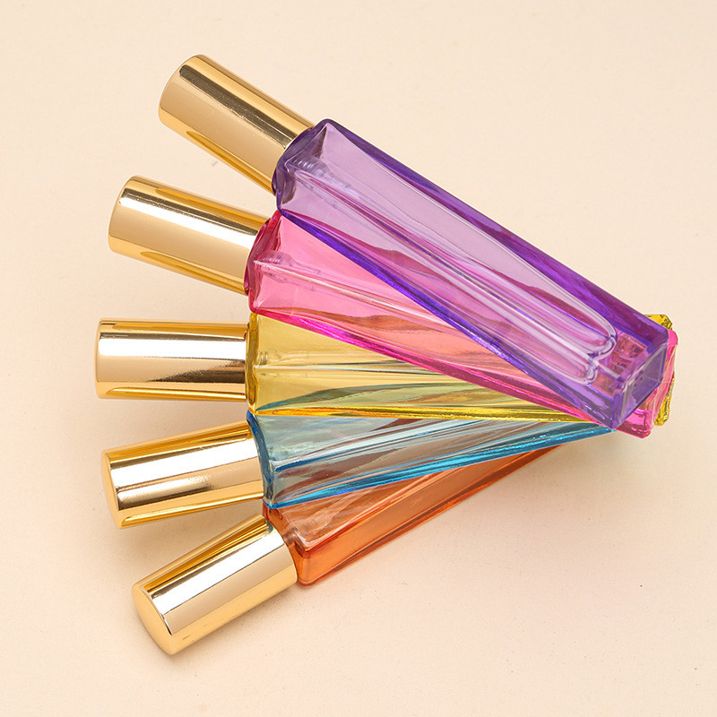 Spot Square Spray Perfume Glass Bottle 10ml Clear