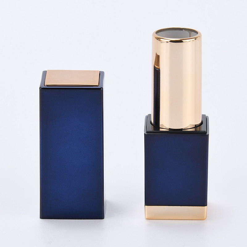 metal square  Empty Lipstick Tube refillable 4g lipstick tube for lipstick packing